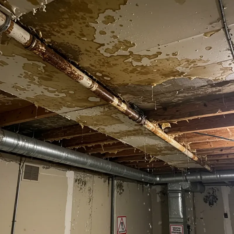 Ceiling Water Damage Repair in East Hampton, CT